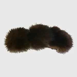 Vintage | Accessories | Vintage Brown Mink Fur Hair Clip  display picture 3